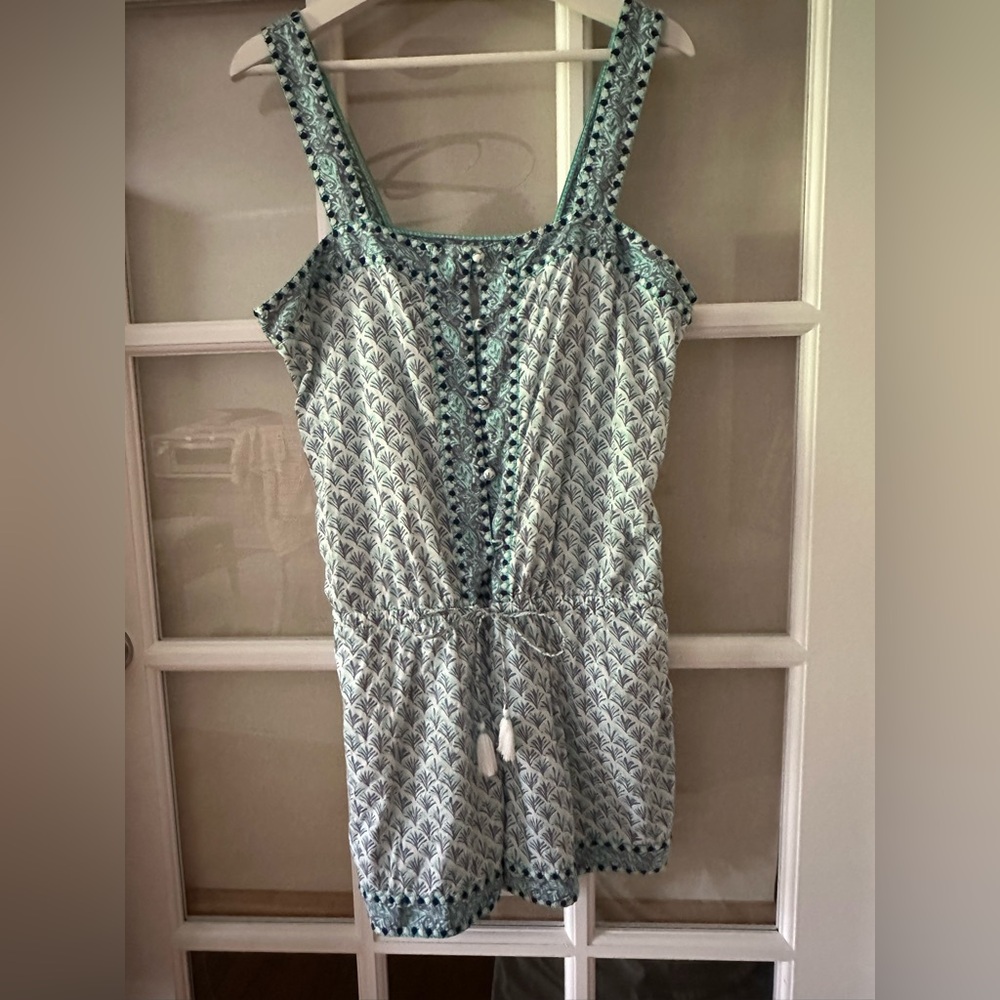 Vineyard Vines Blue and White Bodysuit One Piece